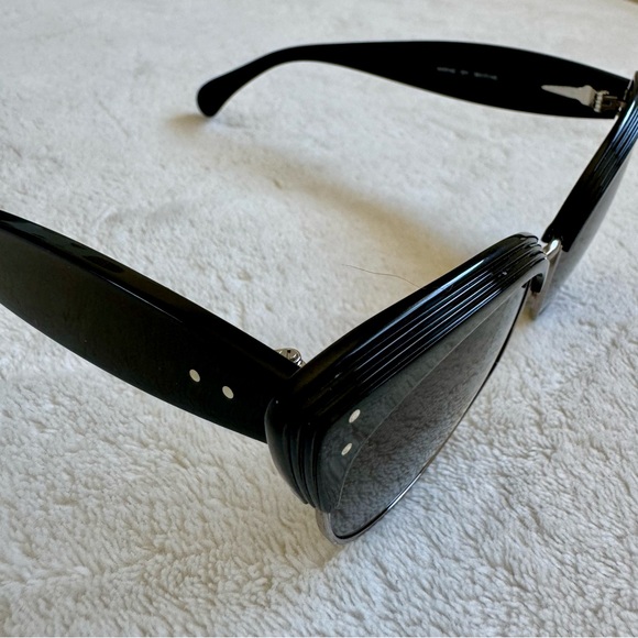 New Azzedine Alaia Cat Eye Ladies Sunglasses Black - Picture 5 of 9